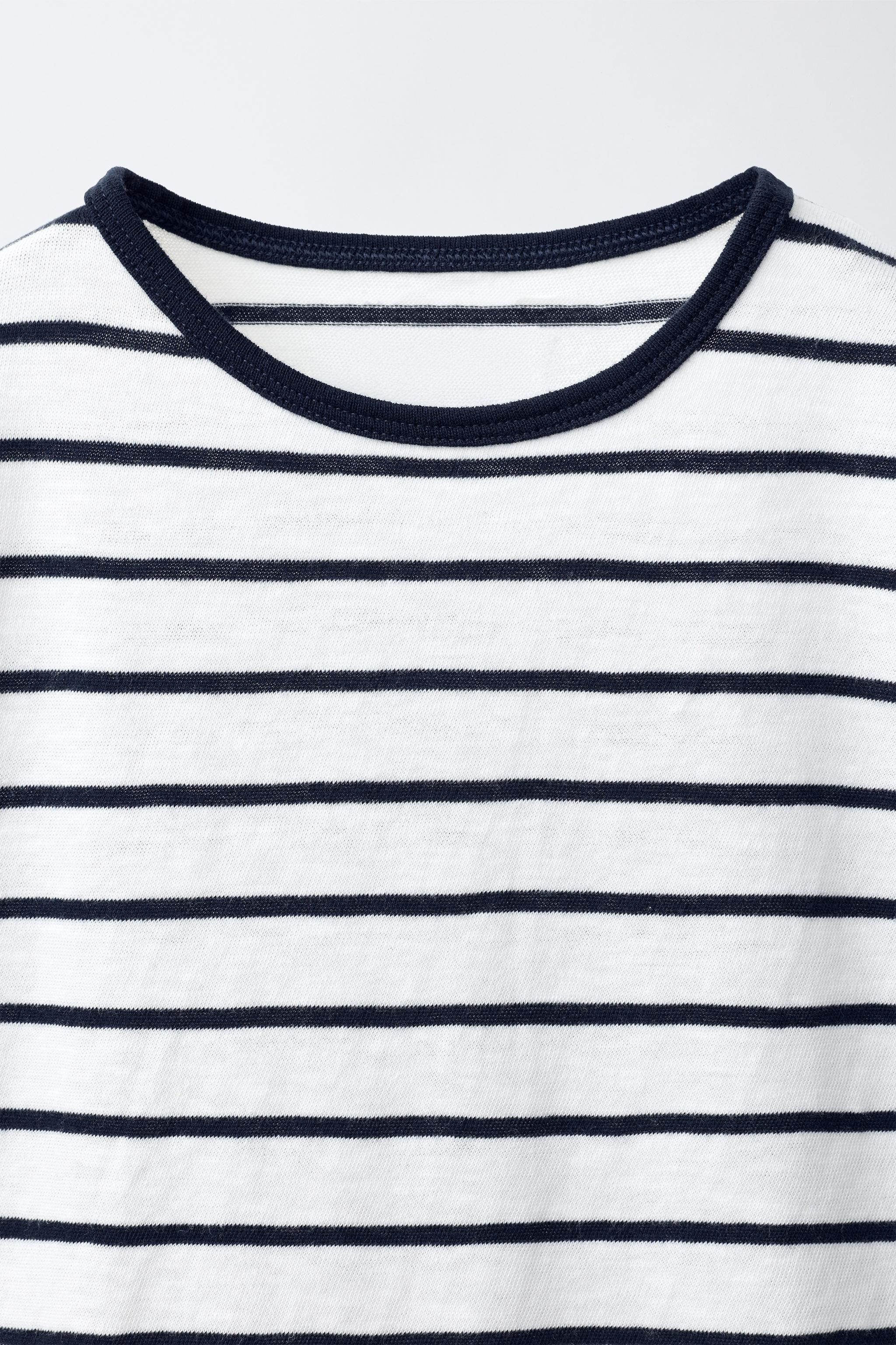 T-SHIRT SOFT À RAYURES